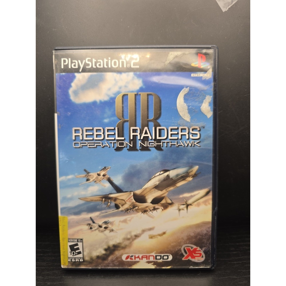 Rebel Raiders Operation Nighthawk Playstation 2 PS2 CIB 2006 Tested With Manual